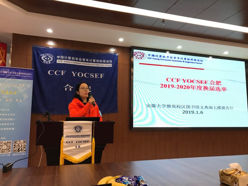 合肥分论坛主席赵姝开场 合肥分论坛主席赵姝开场